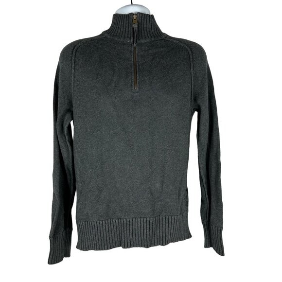 American Eagle Outfitters Mens Gray Half-Zip Sweater Size M - Picture 1 of 3
